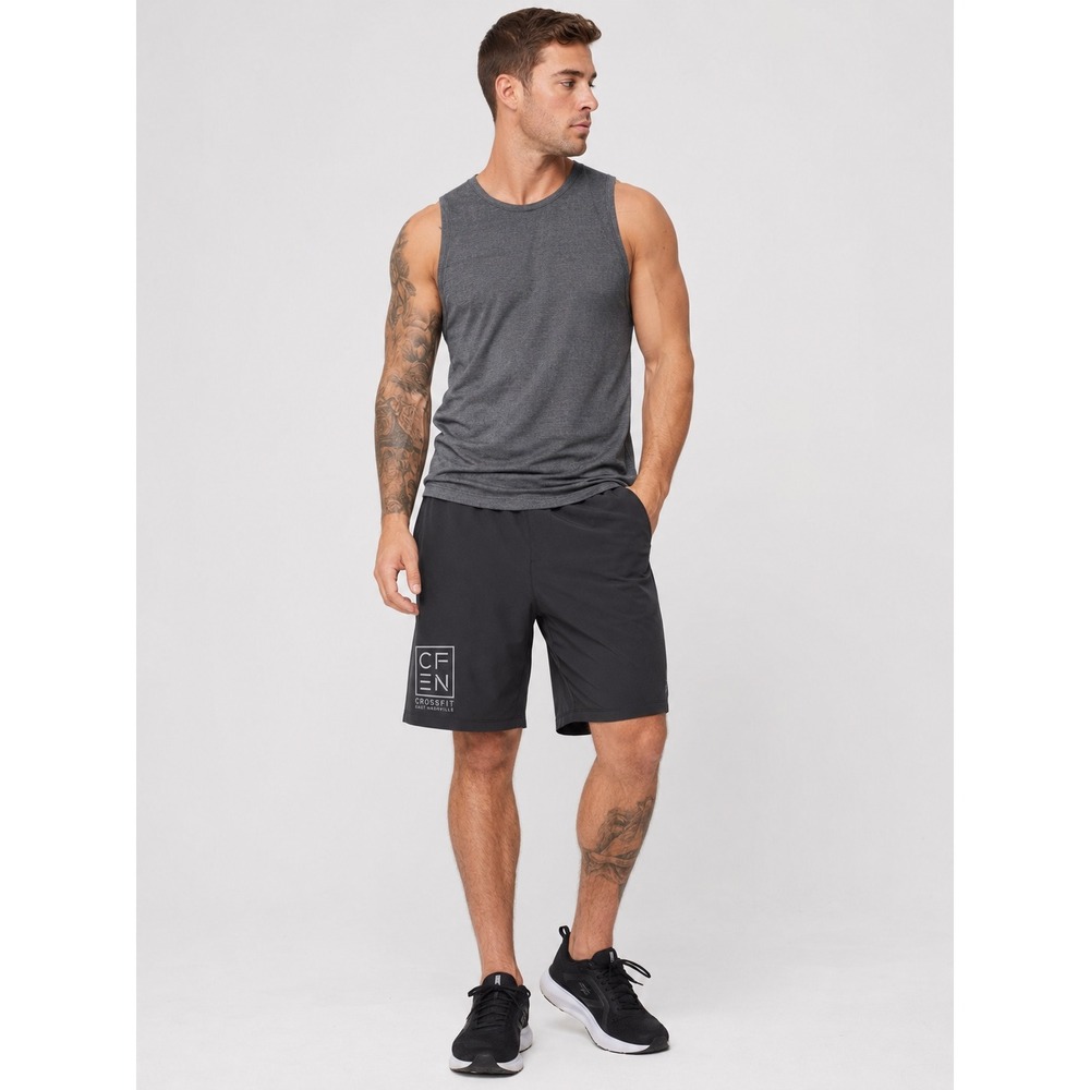 Lululemon Pace Breaker 9" Linerless Shorts Black CrossFit East Nashville Large